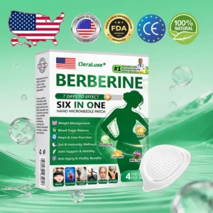 CareBreeze® 𝗕𝗲𝗿𝗯𝗲𝗿𝗶𝗻𝗲 𝟲-𝗶𝗻-𝟭 𝗡𝗮𝗻𝗼 𝗠𝗶𝗰𝗿𝗼𝗻𝗲𝗲𝗱𝗹𝗲 𝗣𝗮𝘁𝗰𝗵