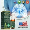 ✅US Official Store:CareBreeze® Botanical Mullein Leaf Extract Lung Cleanse Spray（👨‍⚕️Directly acts on COPD, asthma, chronic bronchitis (CB), respiratory infections, lung cancer, sinusitis, and other conditions）