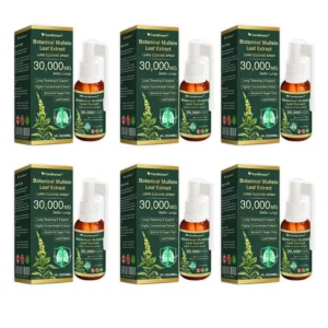 🔆✅CA Official Store:CareBreeze® Botanical Mullein Leaf Extract Lung Cleanse Spray(👨⚕️Directly acts on COPD, asthma, chronic bronchitis (CB), respiratory infections, lung cancer, sinusitis, and other conditions)