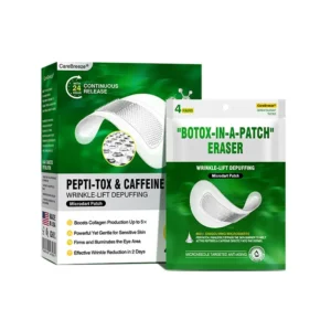 ✅US Owned & Operated:CareBreeze® Pepti-Tox & Caffeine Shot Wrinkle-Lift Depuffing Microdart Patch- ⚡Last Day Promotion 70% OFF