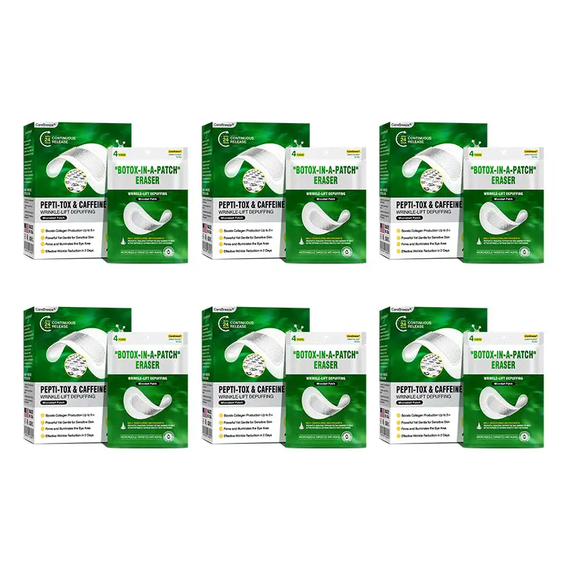 ✅US Owned & Operated:CareBreeze® Pepti-Tox & Caffeine Shot Wrinkle-Lift Depuffing Microdart Patch- ⚡Last Day Promotion 70% OFF