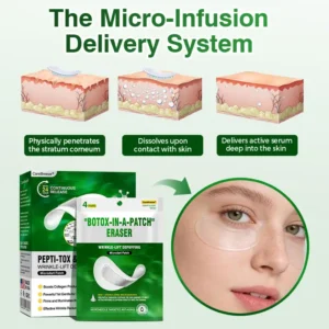 ✅US Owned & Operated:CareBreeze® Pepti-Tox & Caffeine Shot Wrinkle-Lift Depuffing Microdart Patch- ⚡Last Day Promotion 70% OFF