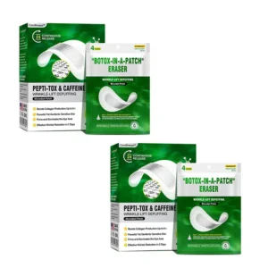 ✅US Owned & Operated:CareBreeze® Pepti-Tox & Caffeine Shot Wrinkle-Lift Depuffing Microdart Patch- ⚡Last Day Promotion 70% OFF