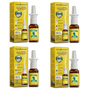 ⚡🐝✅US Official Store:CareBreeze® 6-in-1 Herbal BeePropolis Lung Cleanse Spray（👨‍⚕️Directly acts on COPD, asthma, chronic bronchitis (CB), respiratory infections, lung cancer, sinusitis, and other conditions）