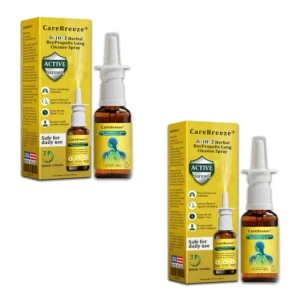 ⚡🐝✅US Official Store:CareBreeze® 6-in-1 Herbal BeePropolis Lung Cleanse Spray（👨‍⚕️Directly acts on COPD, asthma, chronic bronchitis (CB), respiratory infections, lung cancer, sinusitis, and other conditions）