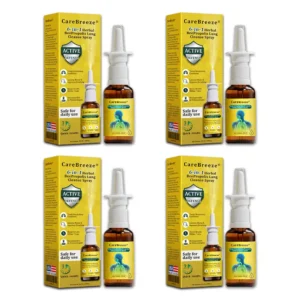 ⚡🐝✅US Official Store:CareBreeze® 6-in-1 Herbal BeePropolis Lung Cleanse Spray（👨‍⚕️Directly acts on COPD, asthma, chronic bronchitis (CB), respiratory infections, lung cancer, sinusitis, and other conditions）