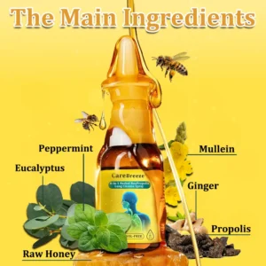 ⚡🐝✅US Official Store:CareBreeze® 6-in-1 Herbal BeePropolis Lung Cleanse Spray（👨‍⚕️Directly acts on COPD, asthma, chronic bronchitis (CB), respiratory infections, lung cancer, sinusitis, and other conditions）