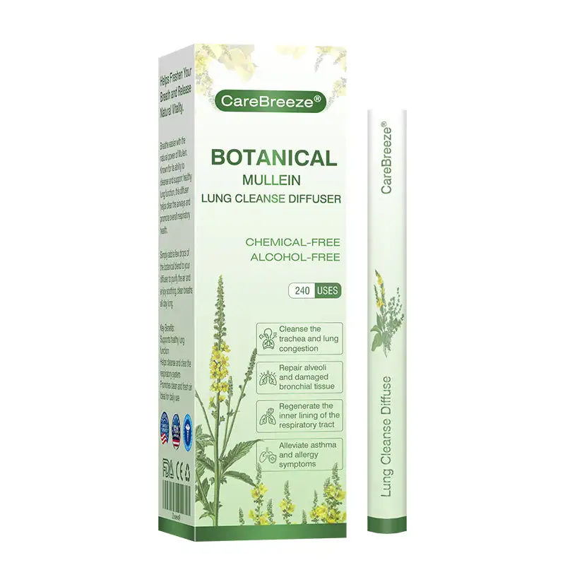 🇺🇸 ✅Official Store: CareBreeze® Botanical Mullein Lung Cleanse Diffuser🫁(👨⚕️Directly acts on COPD, asthma, chronic bronchitis (CB), respiratory infections, lung cancer, sinusitis, and other conditions)