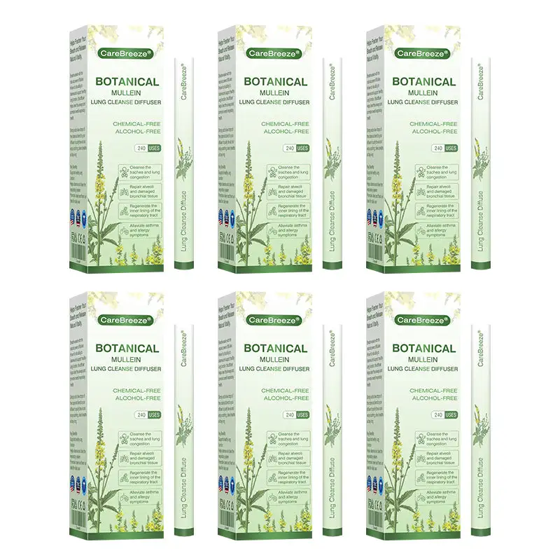 🇺🇸 ✅Official Store: CareBreeze® Botanical Mullein Lung Cleanse Diffuser🫁(👨⚕️Directly acts on COPD, asthma, chronic bronchitis (CB), respiratory infections, lung cancer, sinusitis, and other conditions)