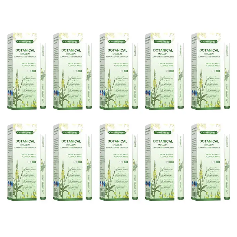 🇺🇸 ✅Official Store: CareBreeze® Botanical Mullein Lung Cleanse Diffuser🫁(👨⚕️Directly acts on COPD, asthma, chronic bronchitis (CB), respiratory infections, lung cancer, sinusitis, and other conditions)