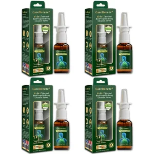 ⚡💖🇺🇸 Official Store:CareBreeze® 6-in-1 Herbal BeePropolis Lung Cleanse Spray(🫁Cough, wheezing, shortness of breath, sputum, stuffy nose, bronchitis, bronchitis, allergy symptoms, lung discomfort💝)