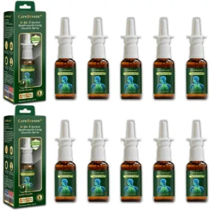 ⚡💖🇺🇸 Official Store:CareBreeze® 6-in-1 Herbal BeePropolis Lung Cleanse Spray(🫁Cough, wheezing, shortness of breath, sputum, stuffy nose, bronchitis, bronchitis, allergy symptoms, lung discomfort💝)
