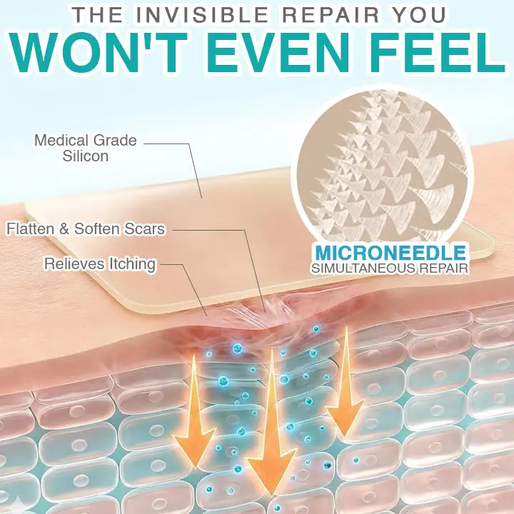 CareBreeze® 3-in-1 Scar Removal Microneedle Care Patch 💡
