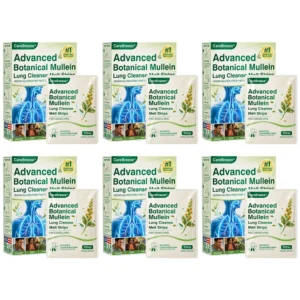 💖🇺🇸 ✅CareBreeze® Advanced Botanical Mullein Lung Cleanse Melt Strips(👨⚕️Directly acts on COPD, asthma, chronic bronchitis (CB), respiratory infections, lung cancer, sinusitis, and other conditions)