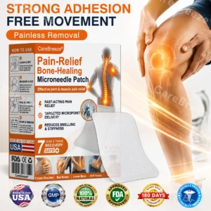 ✅🇺🇸 CareBreeze® Pain-Relief Bone-Healing Microneedle Patch(🧑⚕️Reducing joint swelling, pain, stiffness, redness, warmth, soreness, and joint fatigue)