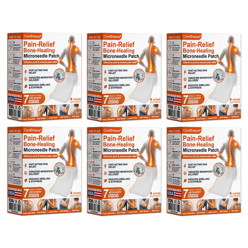 ✅🇺🇸 CareBreeze® Pain-Relief Bone-Healing Microneedle Patch(🧑⚕️Reducing joint swelling, pain, stiffness, redness, warmth, soreness, and joint fatigue)
