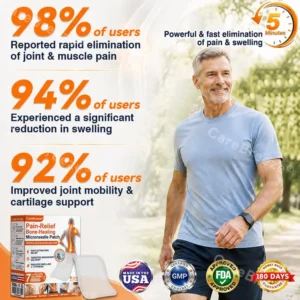 ✅🇺🇸 CareBreeze® Pain-Relief Bone-Healing Microneedle Patch(🧑⚕️Reducing joint swelling, pain, stiffness, redness, warmth, soreness, and joint fatigue)