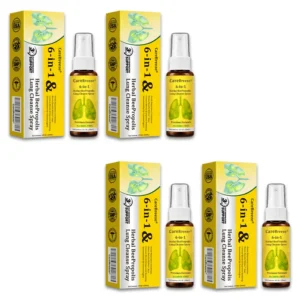 🐝🇺🇸 Official Store:CareBreeze® 6-in-1 Herbal BeePropolis Lung Cleanse Spray(👨⚕️Directly acts on COPD, asthma, chronic bronchitis (CB), respiratory infections, lung cancer, sinusitis, and other conditions🫁)